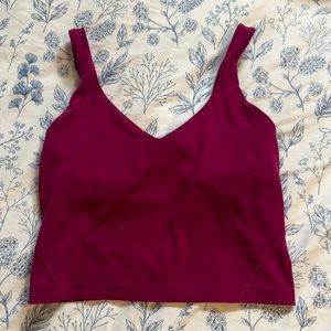 Lulu align tank size 2
